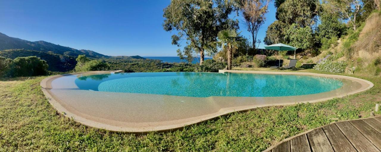 Studio, Vue Sur Mer Et Montagne Saint-Florent  Exterior foto